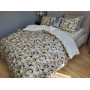 Бавовняна постіль cotton 5D Ведмедик із Трояндою в Leron - фото 6